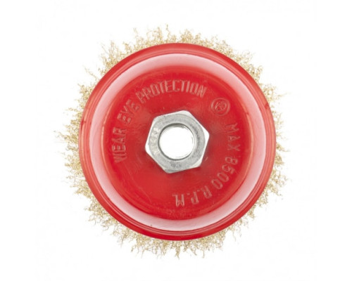 Щетка чашечная (100 мм; М14) для УШМ Matrix 74605