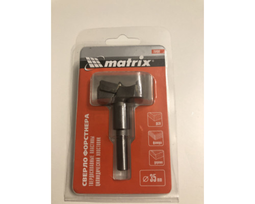Сверло Форстнера по дереву (35 мм) MATRIX 70490