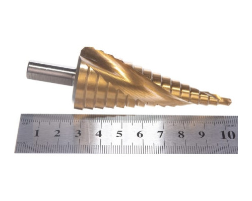 Сверло ступенчатое (4-32 мм; HSS-TiN) MATRIX 72359