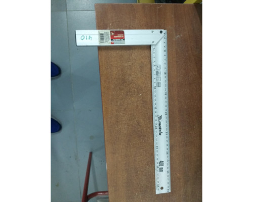 Угольник MATRIX 300 мм, алюминиевый, литой 32472