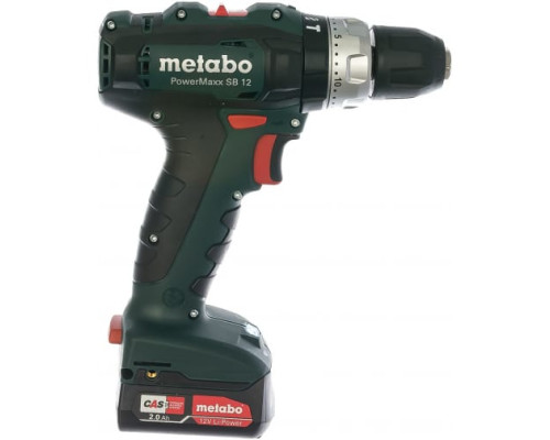 Аккумуляторная дрель-шуруповерт Metabo PowerMaxx SB 12 601076500