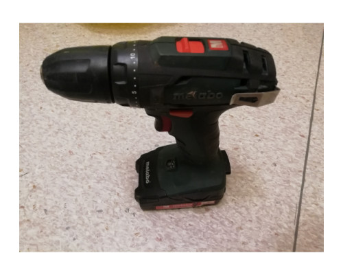 Аккумуляторный шуруповерт Metabo BS 18 602207550 Аккумуляторный шуруповерт Metabo BS 18 602207550