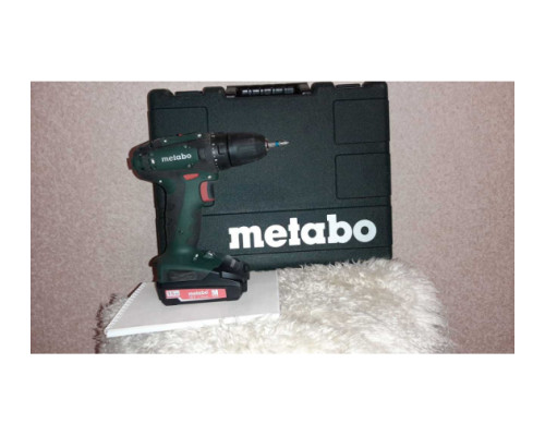 Аккумуляторный шуруповерт Metabo BS 18 602207550 Аккумуляторный шуруповерт Metabo BS 18 602207550