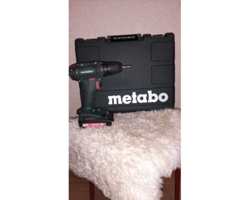 Аккумуляторный шуруповерт Metabo BS 18 602207550 Аккумуляторный шуруповерт Metabo BS 18 602207550