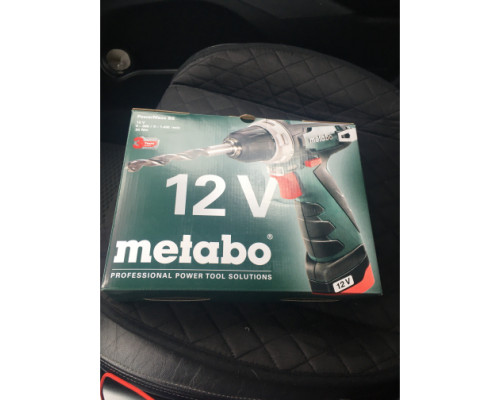 Аккумуляторный винтоверт Metabo PowerMaxx BS 600079550 Аккумуляторный винтоверт Metabo PowerMaxx BS 600079550