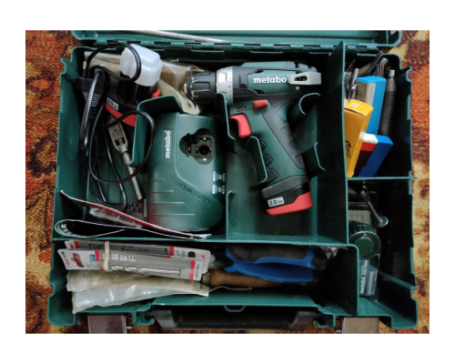 Аккумуляторный винтоверт Metabo PowerMaxx BS 600079550 Аккумуляторный винтоверт Metabo PowerMaxx BS 600079550