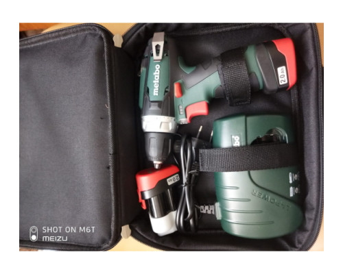 Аккумуляторный винтоверт Metabo PowerMaxx BS 600079550 Аккумуляторный винтоверт Metabo PowerMaxx BS 600079550
