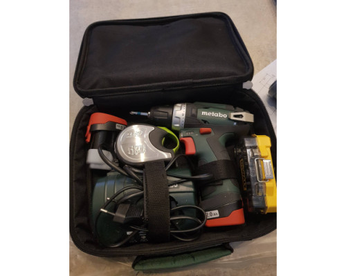 Аккумуляторный винтоверт Metabo PowerMaxx BS 600079550 Аккумуляторный винтоверт Metabo PowerMaxx BS 600079550