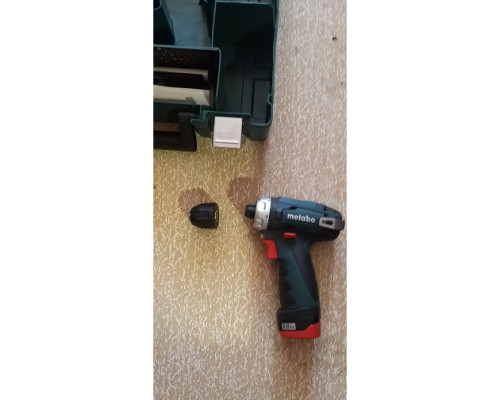 Аккумуляторный винтоверт Metabo PowerMaxx BS Basic 600080500 Аккумуляторный винтоверт Metabo PowerMaxx BS Basic 600080500