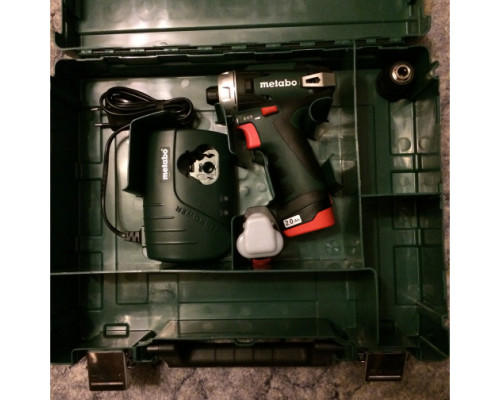 Аккумуляторный винтоверт Metabo PowerMaxx BS Basic 600080500 Аккумуляторный винтоверт Metabo PowerMaxx BS Basic 600080500