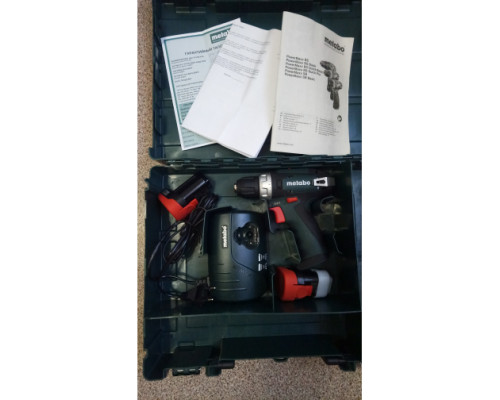Аккумуляторный винтоверт Metabo PowerMaxx BS Basic 600080500 Аккумуляторный винтоверт Metabo PowerMaxx BS Basic 600080500