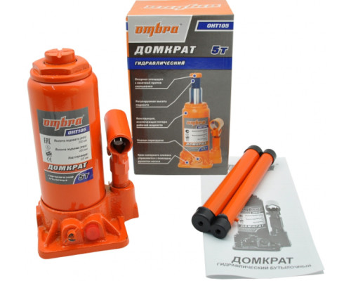Гидравлический домкрат Ombra OHT105 5 т., 200-405 мм 55411