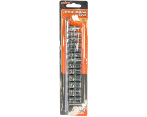 Набор торцевых головок 1/4"DR Ombra 914013 Набор торцевых головок 1/4"DR Ombra 914013
