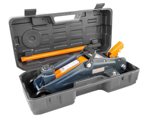 Подкатной домкрат Ombra OHT202C 2 т 135-330 мм в кейсе 55434