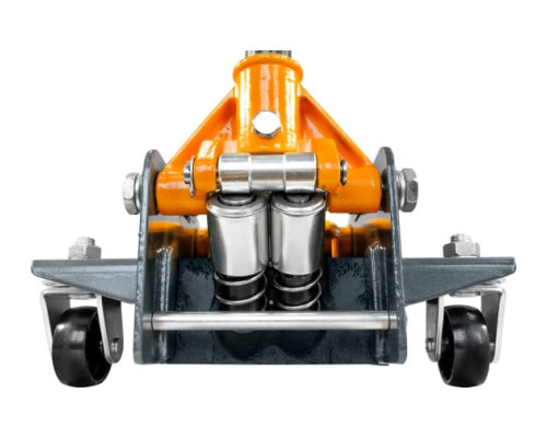 Подкатной двухпоршневой гаражный домкрат Ombra 3 т, 133-485 мм OHT230