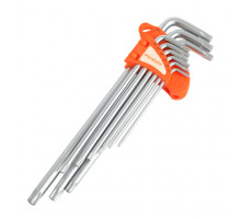Набор ключей PATRIOT SKТ-9EL, TORX, экстра длинные, T10-T50, CRV, 9 шт 350002005