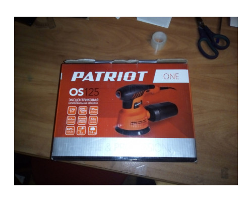 Эксцентриковая шлифовальная машина PATRIOT OS 125 110301520 Эксцентриковая шлифовальная машина PATRIOT OS 125 110301520