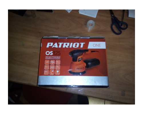Эксцентриковая шлифовальная машина PATRIOT OS 125 110301520 Эксцентриковая шлифовальная машина PATRIOT OS 125 110301520
