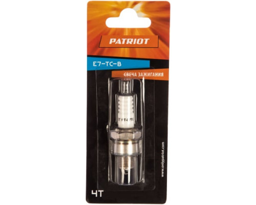 Свеча для 4-х тактных двигателей E7TC-B (шестигранник 21) PATRIOT 841102035