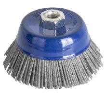 Кордщетка чашеобразная абразивная (90 мм; М14) ПРАКТИКА 242-649