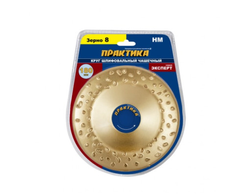 Круг твердосплавный торцевой наклонный (180х22.2 мм) ПРАКТИКА 773-613
