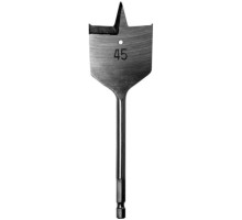 Сверло перовое по дереву (45х152 мм) ПРАКТИКА 774-061