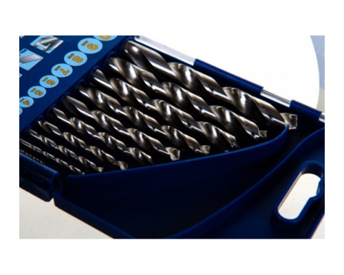 Набор сверл по металлу Профи (10 шт; 1-10 мм) ПРАКТИКА 640-261