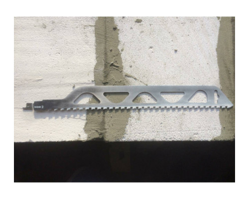 Пилка по газобетону S2243HM (455 мм) для лезвийной пилы ПРАКТИКА 776-720