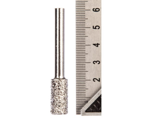 Шарошка алмазная цилиндрическая (10х20 мм) ПРАКТИКА 646-973