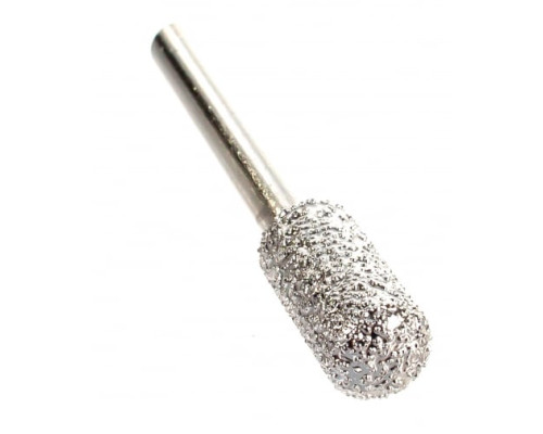 Шарошка алмазная цилиндрическая закругленная (10х20 мм) ПРАКТИКА 646-966