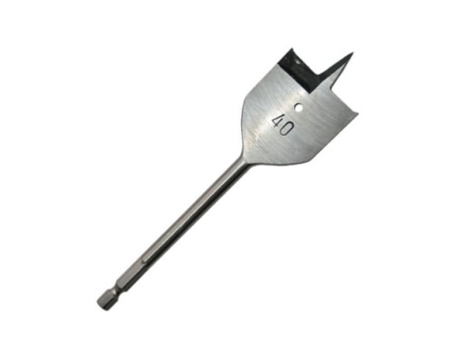 Сверло перовое по дереву (40х152 мм) ПРАКТИКА 033-031