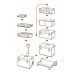 Ящик для инструментов QBRICK SYSTEM ONE 450 TECHNIK 585x385x420мм 10501253