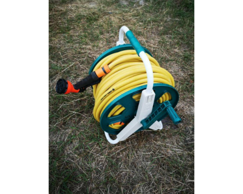 Катушка (60 м; 1/2") на подставке для шланга Raco 4260-55/586 Катушка (60 м; 1/2") на подставке для шланга Raco 4260-55/586