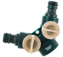 Распределитель двухканальный 3/4" для системы полива Raco 4250-55255C