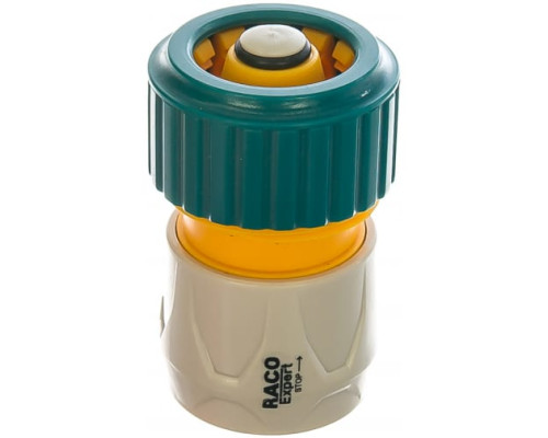 Соединитель "шланг-насадка" с автостопом 3/4" Raco 4250-55206C