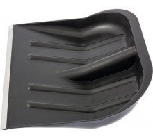 Пластиковая лопата для уборки снега Сибртех 465х415 мм, без черенка 614635