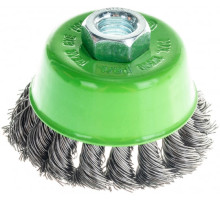 Щетка для УШМ (75 мм; М14; 0.5 мм) СИБРТЕХ 746247