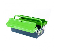 Ящик для инструмента СИБРТЕХ 430x200x160 мм, три секции, металлический 90750