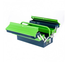 Ящик для инструмента СИБРТЕХ 430x200x200 мм, пять секций, металлический 90751