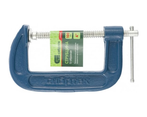 G-образная струбцина 100мм СИБРТЕХ 20584