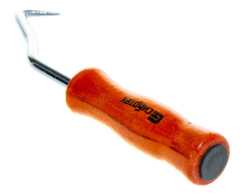 Крюк для вязки арматуры СИБРТЕХ 210 мм деревянная рукоятка 84876