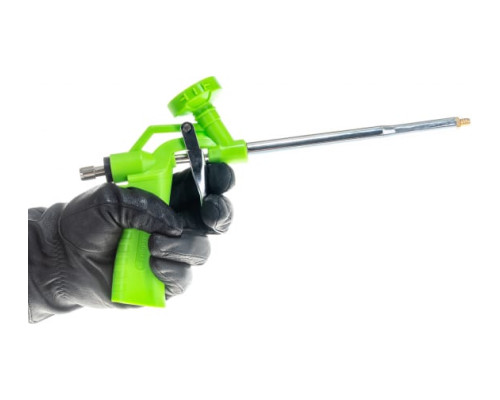 Пистолет для монтажной пены СИБРТЕХ Стандарт пластмассовый корпус 88676