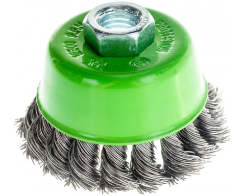 Щетка для УШМ (75 мм; М14; 0.5 мм) СИБРТЕХ 746247