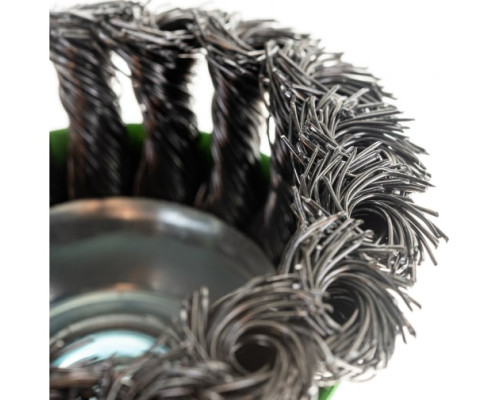 Щетка для УШМ (75 мм; М14; 0.5 мм) СИБРТЕХ 746247