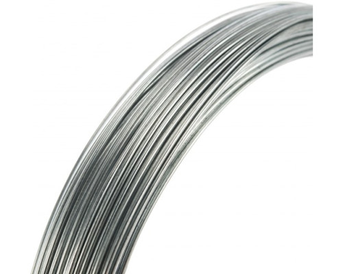 Стальная проволока СИБРТЕХ 50 м, оцинкованная, термообработанная 1 мм 84906