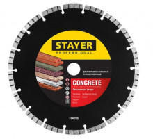 Диск алмазный отрезной по бетону/кирпичу/плитке (180х22.2 мм) CONCRETE Professional Stayer Professional 3660-180_z02