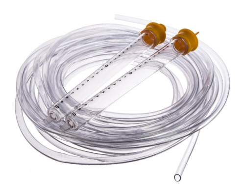 Гидроуровень с усиленной измерительной колбой большого размера, d 8мм, 10м, STAYER 3486-06-10