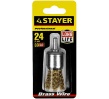 Кистевидная щетка 24 мм для дрели STAYER 35113-24