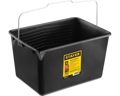 Малярное пластмассовое ведро 12 л, STAYER 06092-12