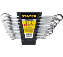 Набор комбинированных гаечных ключей Stayer 8 шт 8 - 19 мм HERCULES 27085-H8_z01